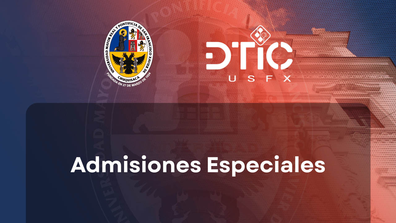 Admisiones Especiales