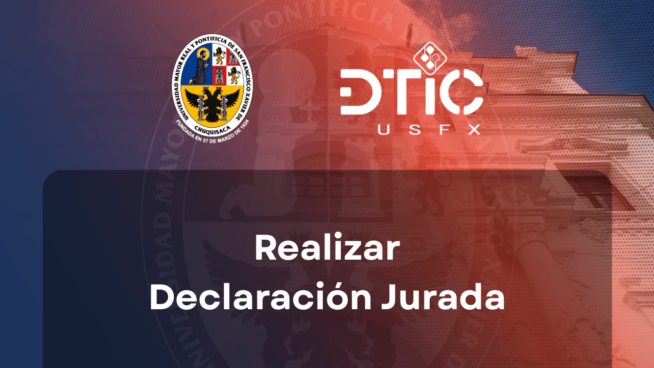 Declaración Jurada