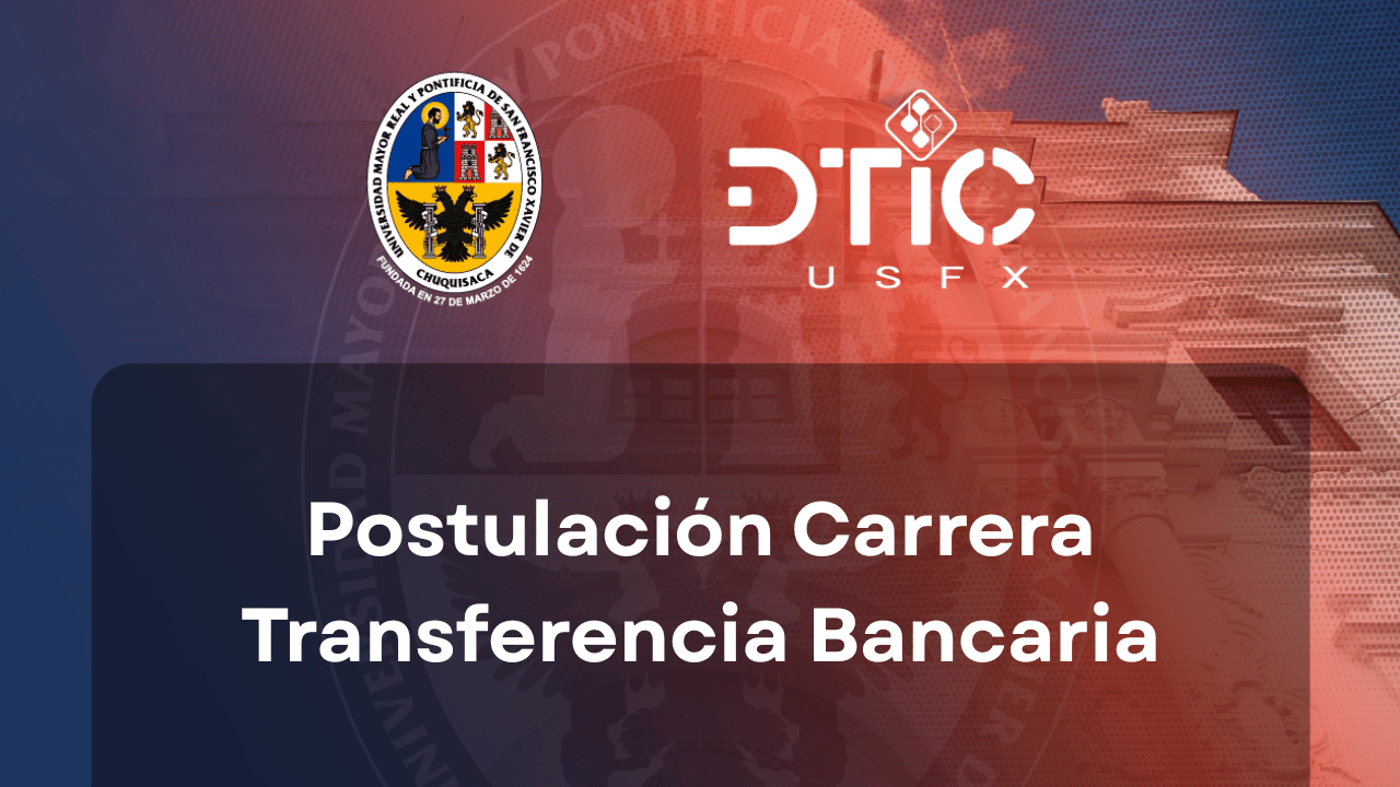 Postulación Carrera Trans Bancaria